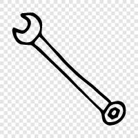 spanner, vida sürücüsü, çorap, pliers ikon svg