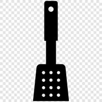 spatula, cooking utensil, kitchen utensil, cooking icon svg