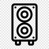 speaker, sound, listening, amplification icon svg