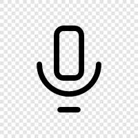 speaker, recorder, audio, audio editor icon svg