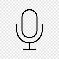 speaker, recorder, microphone, audio icon svg