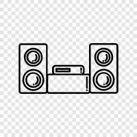 Speakers, Portable Speaker, Bluetooth Speaker, Speaker Dock icon svg