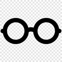 spectacles, frames, eye glasses, Glasses icon svg