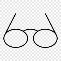 spectacles, eyeglasses, prescription glasses, sunglasses icon svg