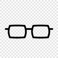 spectacles, eyeglasses, prescription glasses, sunglasses icon svg