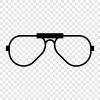 Spectacles, Eyeglasses, Sunglasses, Glasses icon svg