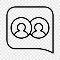 speech bubbles, bubbles, cartoon bubbles, cartoon speech bubbles icon svg