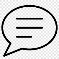 Speech, Bubble, Speech Bubbles, Vocabulary icon svg