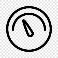 Speedometer icon svg