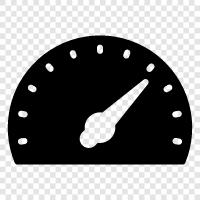 Speedometer Gauge, Speedometer Sensor, Speedometer Display, Car Speed icon svg