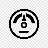 speedometer reading, gasoline, engine, rpm icon svg