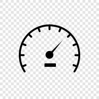 speedometer, RPM, engine, car icon svg