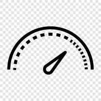 speedometer, car speedometer, speedometer for cars icon svg