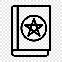 Zauberspruch, Beschwörungen, Hexen, Magie symbol