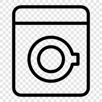 spin cycle, spin speeds, water, detergent icon svg