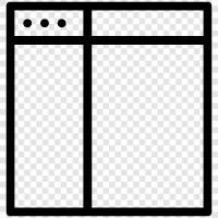 Split Screen, Two Window, Window Manager, Two Windows icon svg