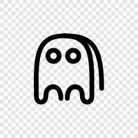 spooky halloween, haunted house, haunted attractions, haunted houses icon svg