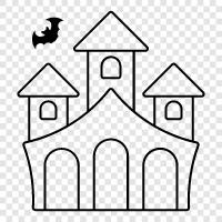 spooky, scary, ghost, haunt icon svg