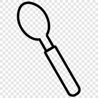 spoonful, tablespoon, ladle, Spoon icon svg