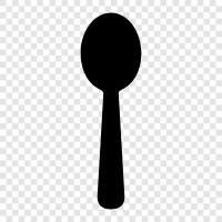 spoonful, silverware, eating utensils, kitchen icon svg