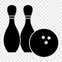 sport, bowling alley, bowling balls, bowling shoes icon svg