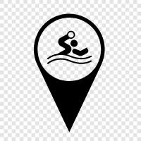 sport, aquatic, game, competition icon svg