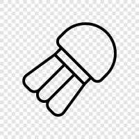 sport, game, racket, shuttlecock icon svg