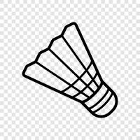 Спорт, волейбол, Netball, Shuttlecock Значок svg