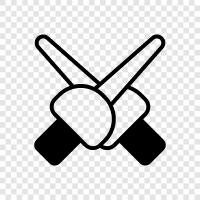 sport, Olympic, fencing icon svg