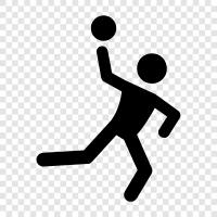 sport, ball, playing, athletes icon svg