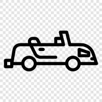 sports car, fast, fun, exciting icon svg