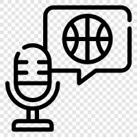 sports podcast, sports radio show, sports commentary, sports news icon svg