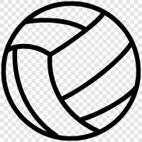 sports, recreation, physical activity, Volleyball icon svg