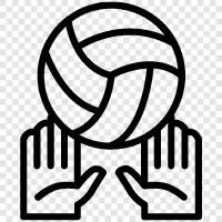 Sports, Physical Activity, Games, Volleyball icon svg