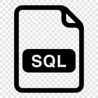 sqlDatei, sqlDatenbank, sqlServer, sqlAbfrage symbol