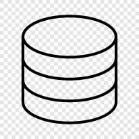 sql, table, column, data icon svg