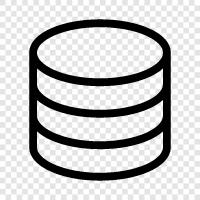 sql, MySQL, Oracle, Access icon svg