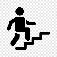 stairing, staircases, steps, landing icon svg