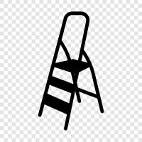 stairs, scaffold, safety, construction icon svg