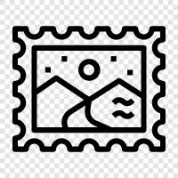 stamping, stamps, stamping paper, stamping supplies icon svg