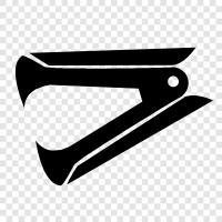 staples removal, paper clip remover, key ring remover, Staple Remover icon svg