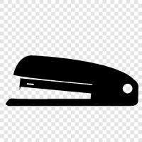 staples, stapler, office supplies, office icon svg