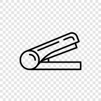 staples, office supplies, office supplies store, Stapler icon svg