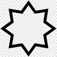 Stern, himmlisch, Universum, Astronomie symbol