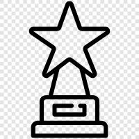 star medal, star certificate, star rating, star rating system icon svg