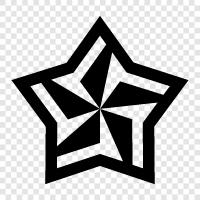 star wheel, spinning star, twinkling star, glittering star icon svg