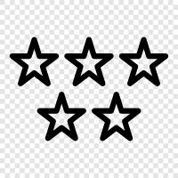 stars, rating system, rating icon svg