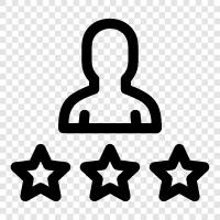 stars, ratings, 5 stars, 4 stars icon svg