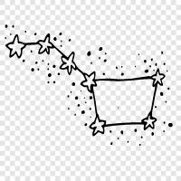 stars, sky, night, astronomy icon svg