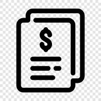 statement of financial position, statement of operations, statement of cash flows, statement icon svg